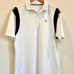 Masters Tech Polo Golf Shirt Large L Mens